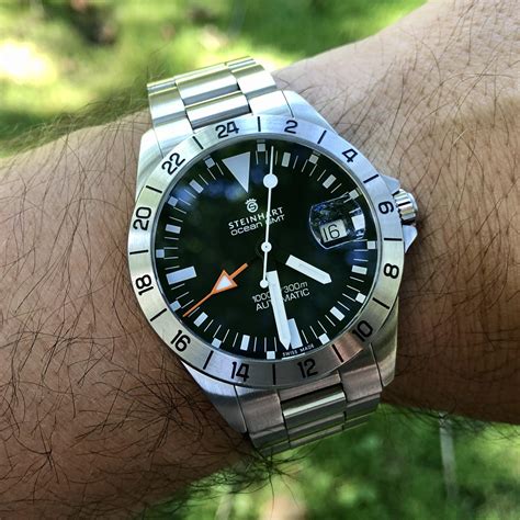 steinhart gmt 39 rolex homage|steinhart ocean vintage military reviews.